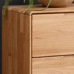 Wildeiche Kommode mit einer Schublade - Darcona^Wohnen Discount