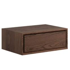 Wildeiche Nachtkonsole in Dunkelbraun - Hiadelia^Wohnen Online