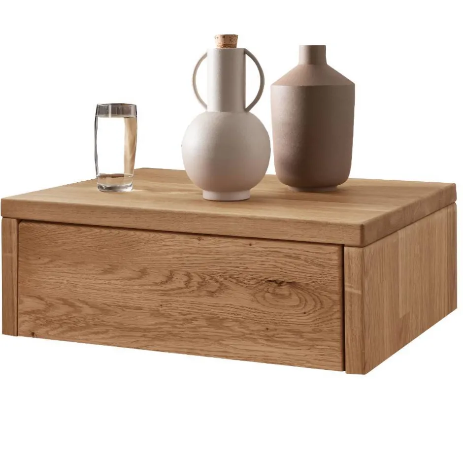 Wohnen Wildeiche Nachtkonsole mit einer Schublade - Sangre