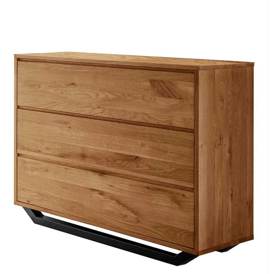 Wohnen Wildeiche Schlafzimmermöbel Set - Cancun (dreiteilig)