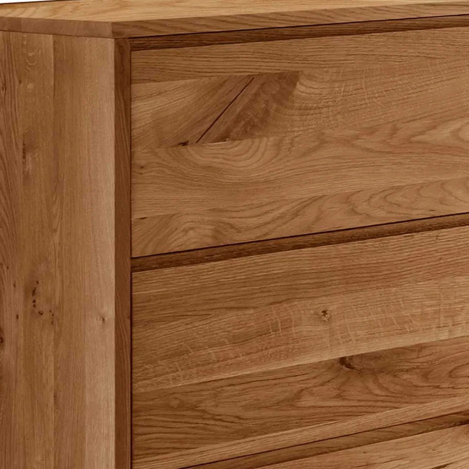 Wohnen Wildeiche Schlafzimmermöbel Set - Cancun (dreiteilig)