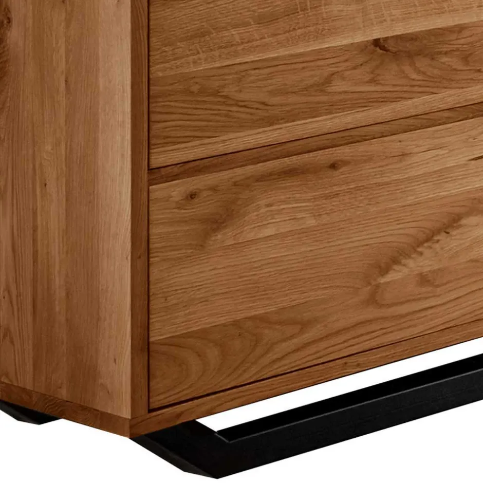 Wohnen Wildeiche Schlafzimmermöbel Set - Cancun (dreiteilig)