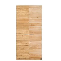 Wildeiche Schlafzimmerschrank aus Massivholz - Forcelan^Wohnen Clearance