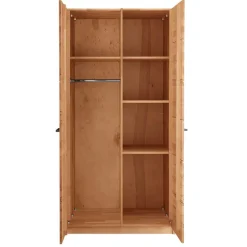 Wildeiche Schlafzimmerschrank aus Massivholz - Forcelan^Wohnen Clearance