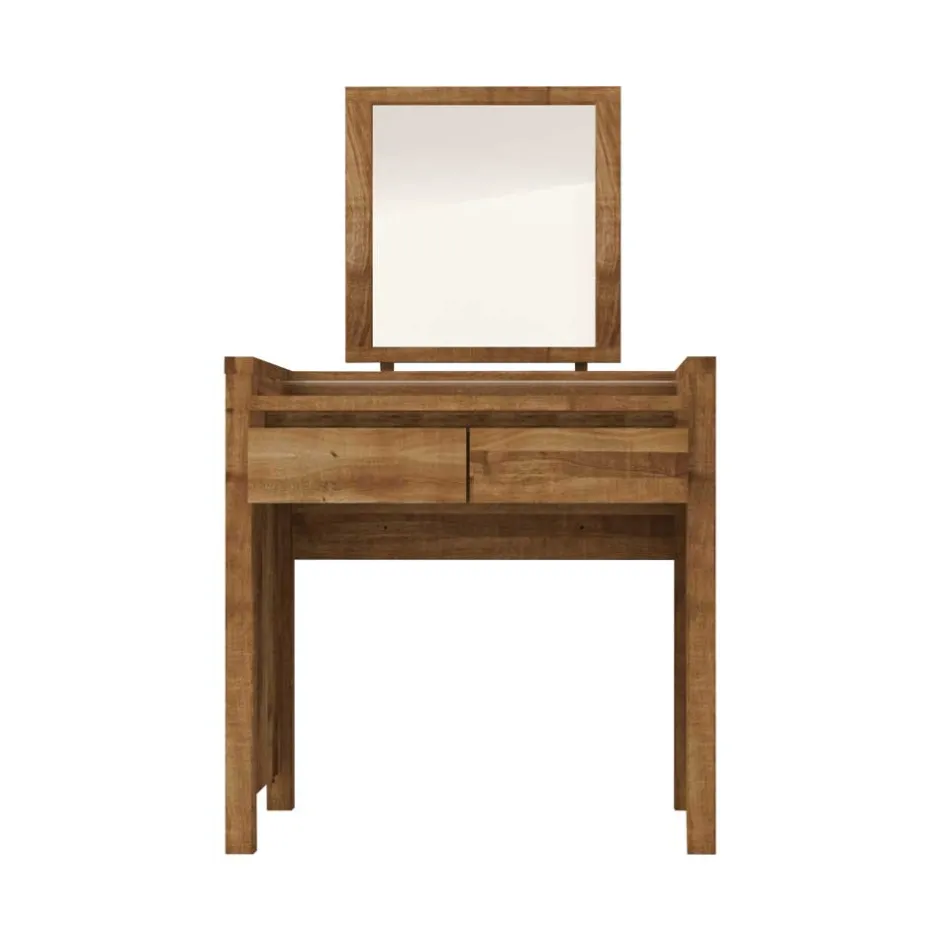 Wildeiche Schminktisch Nadalia massiv geölt^Wohnen Sale