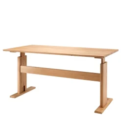 Wohnen Wildeiche Schreibtisch höhenverstellbar - Melanie