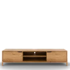 Wohnen Wildeiche TV Lowboard 200 cm breit - Laida