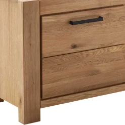 Wohnen Wildeiche TV Lowboard teilmassiv - Sophia