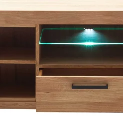 Wohnen Wildeiche TV Lowboard teilmassiv - Sophia