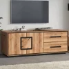 Wohnen Wildeiche TV-Kommode in modernem Design - Shipper