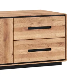 Wohnen Wildeiche TV-Kommode in modernem Design - Shipper