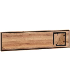 Wohnen Wildeiche Wandboard mit Hirnholz Applikation - Shipper