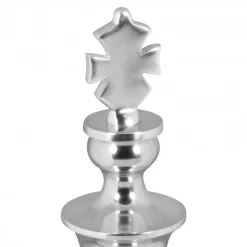 Wohnen Wohndekoration Schachfigur König aus Aluminium - Giorgio