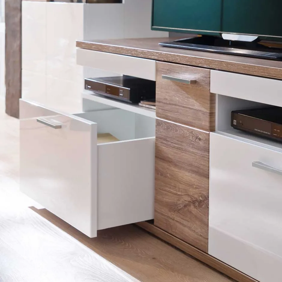 Wohnkombination 330 cm breit - Icadro (vierteilig)^Wohnen Outlet