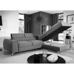 Wohnen Wohnlandschaft mit Federkern und Bettfunktion - Wildsons