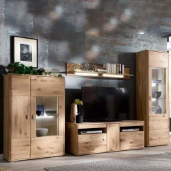 Wohnmöbel aus Eiche Massivholz - Destal (vierteilig)^Wohnen Best
