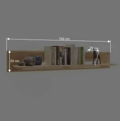 Wohnmöbel aus Eiche Massivholz - Destal (vierteilig)^Wohnen Best