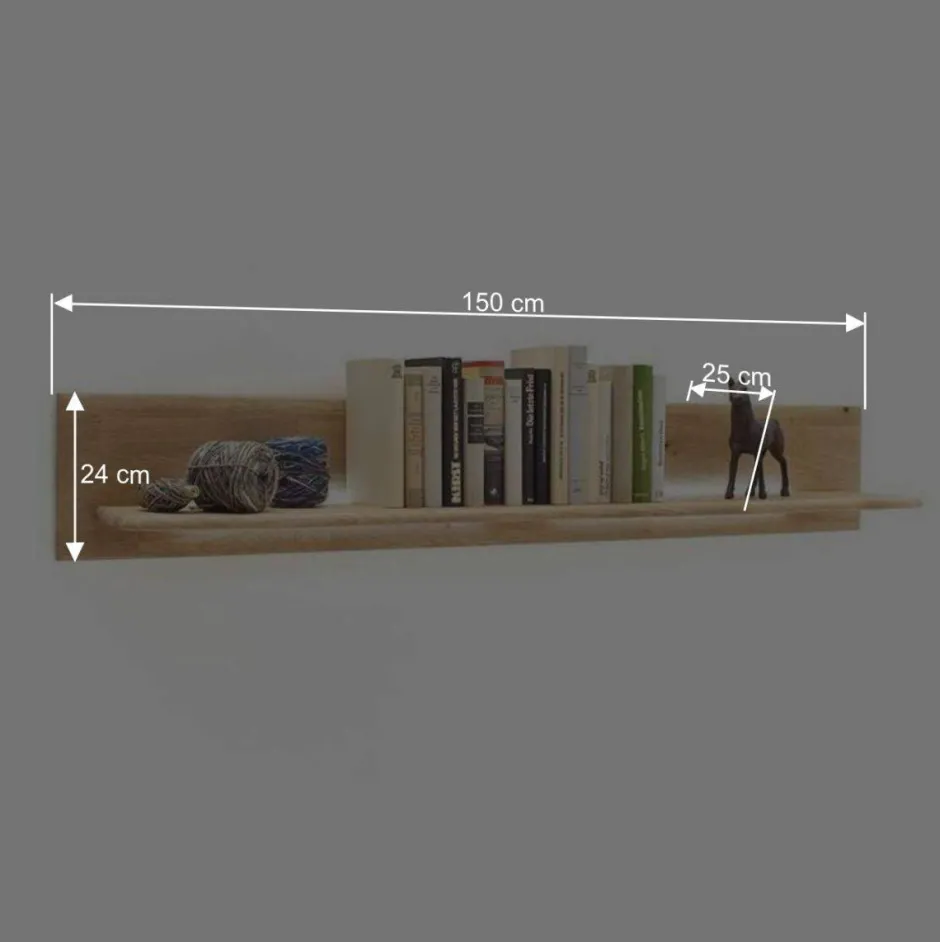 Wohnmöbel aus Eiche Massivholz - Destal (vierteilig)^Wohnen Best