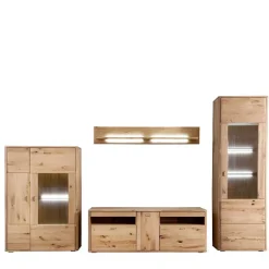 Wohnmöbel aus Eiche Massivholz - Destal (vierteilig)^Wohnen Best