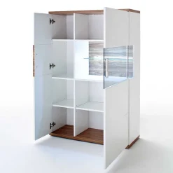 Wohnmöbel Set in Weiß Hochglanz - Icadro (vierteilig)^Wohnen Clearance