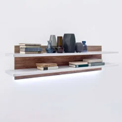 Wohnmöbel Set in Weiß Hochglanz - Icadro (vierteilig)^Wohnen Clearance