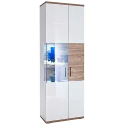 Wohnmöbel Set in Weiß Hochglanz - Icadro (vierteilig)^Wohnen Clearance