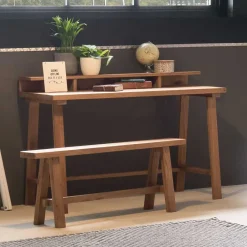 Wohnraum Holzbank aus Wildeiche massiv - Fanan^Wohnen Clearance