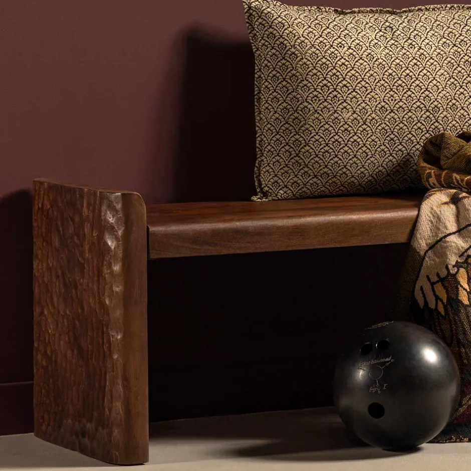 Wohnraum Holzbank mit einem Sitzplatz - Liberatos^Wohnen Hot