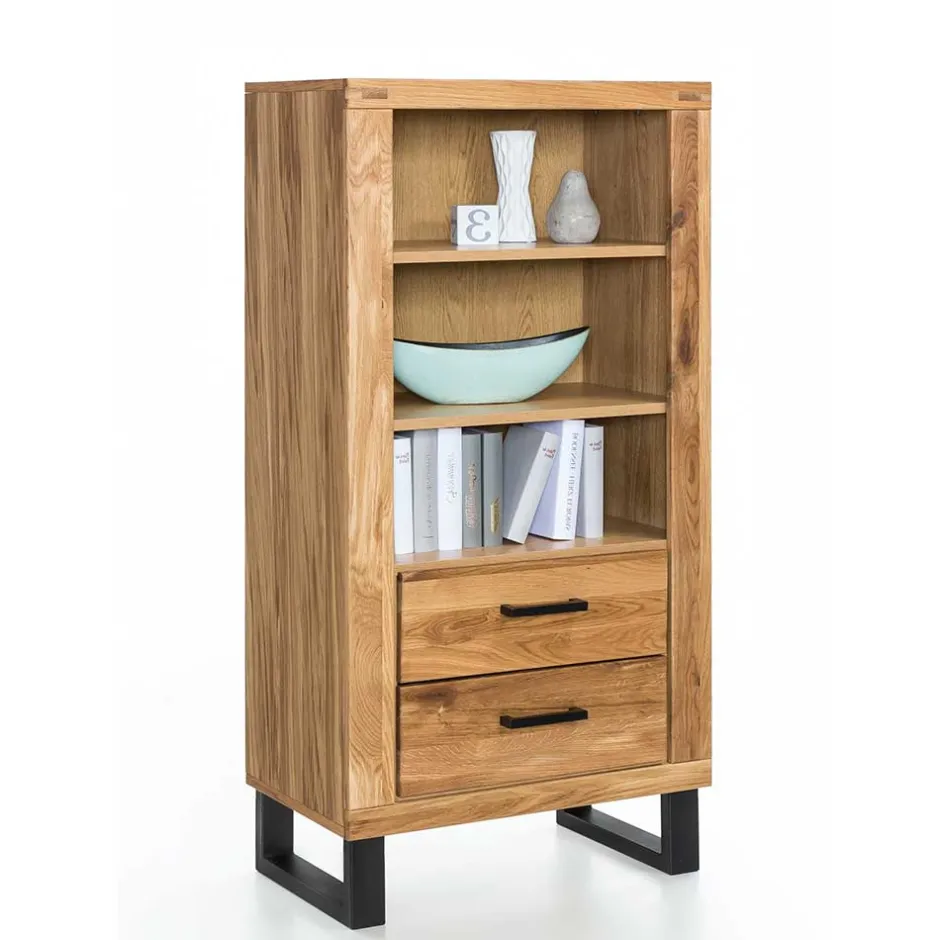 Wohnen Wohnraum Regal mit 2 Schubladen - Arello