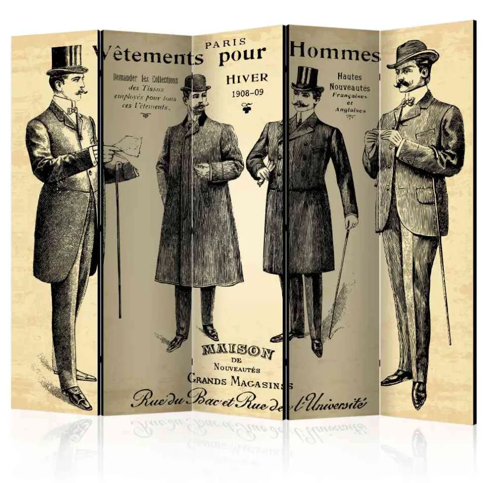 Wohnen Wohnraum Sichtschutz Gentlemen - Bojan