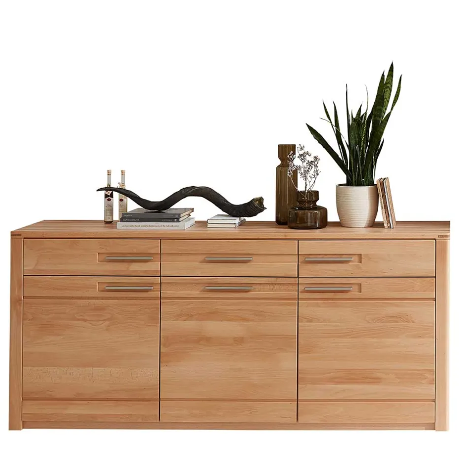 Wohnen Wohnraum Sideboard aus Kernbuche Massivholz - Amyonta