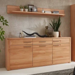 Wohnen Wohnraum Sideboard aus Kernbuche Massivholz - Amyonta