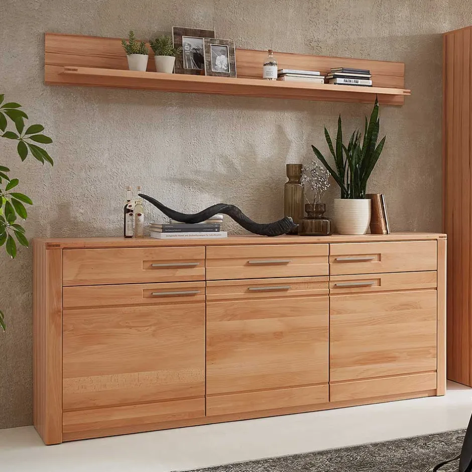 Wohnen Wohnraum Sideboard aus Kernbuche Massivholz - Amyonta