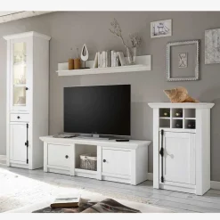 Wohnen Wohnwand Chelles im Landhausstil (vierteilig)