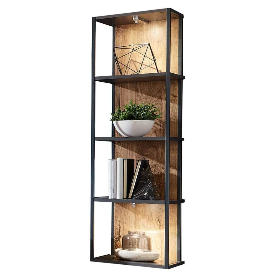 Wohnen Wohnwand Designmöbel Set - Xindus (vierteilig)