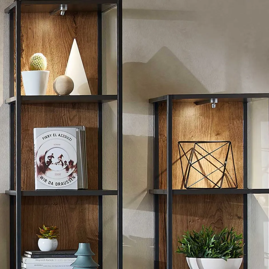 Wohnen Wohnwand Designmöbel Set - Xindus (vierteilig)