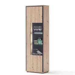 Wohnwand in Eicheoptik - Nikdus (vierteilig)^Wohnen Best