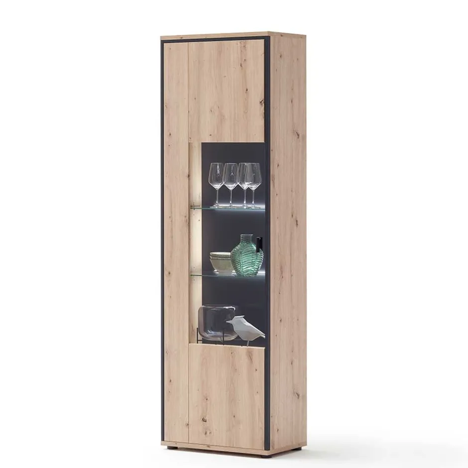 Wohnwand in Eicheoptik - Nikdus (vierteilig)^Wohnen Best