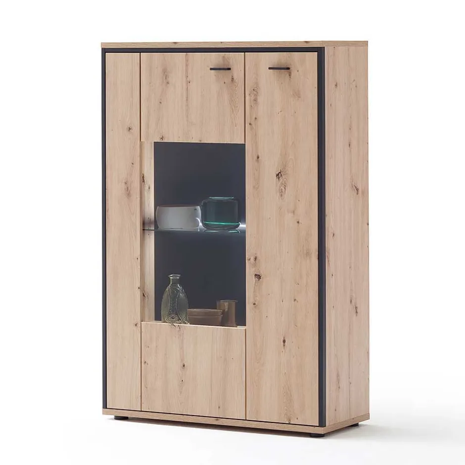 Wohnwand in Eicheoptik - Nikdus (vierteilig)^Wohnen Best