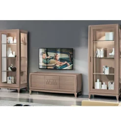 Wohnwand in Esche Dunkel - Lacruzira (dreiteilig)^Wohnen Best