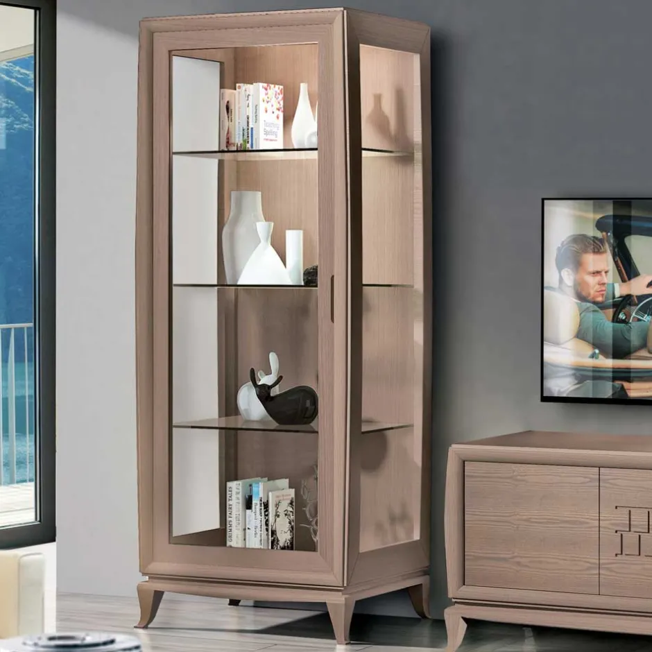 Wohnwand in Esche Dunkel - Lacruzira (dreiteilig)^Wohnen Best