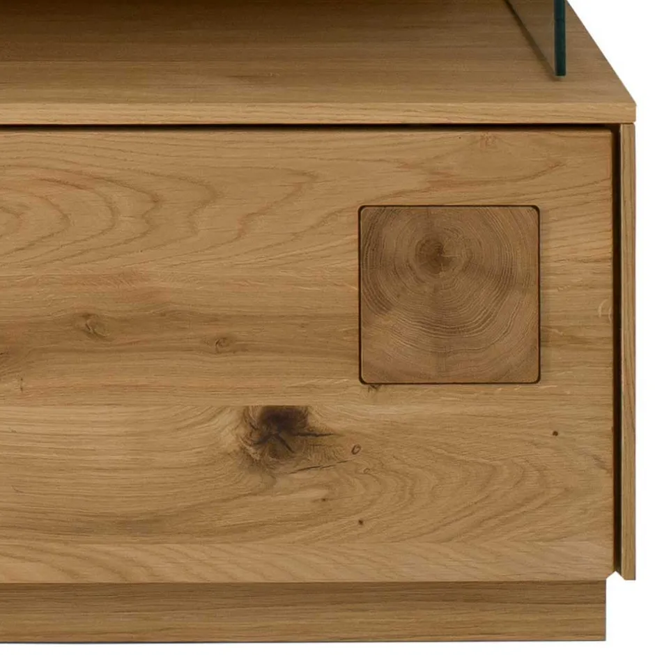 Wohnwand Möbel Kombination aus Wildeiche - Millena (dreiteilig)^Wohnen Best