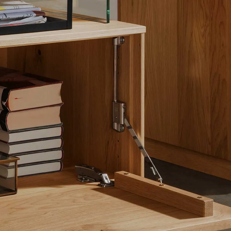 Wohnwand Möbel Kombination aus Wildeiche - Millena (dreiteilig)^Wohnen Best