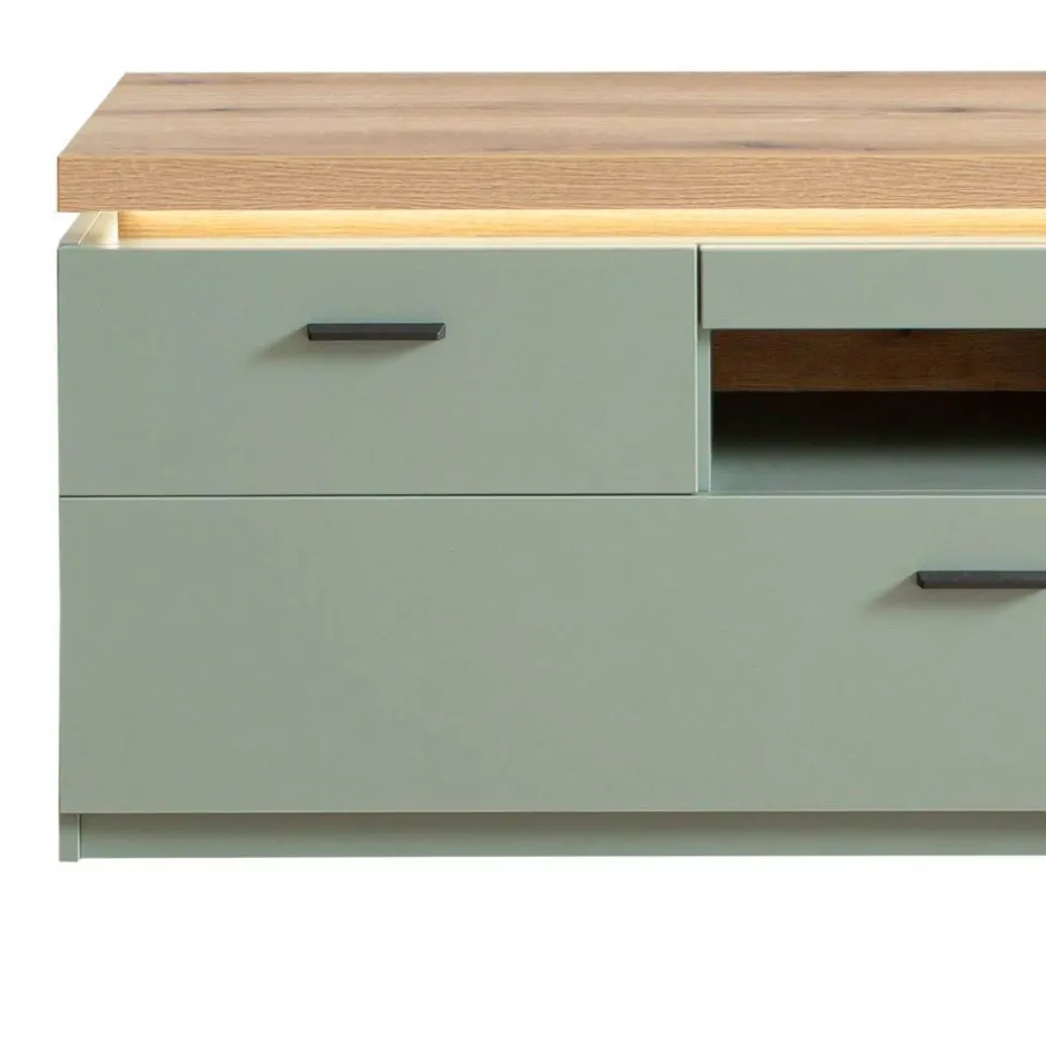 Wohnen Wohnwand Möbel-Kombi modern - Kwin (dreiteilig)