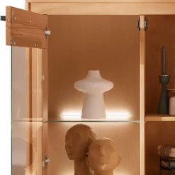 Wohnwand Möbelset aus Massivholz - Sarosca (vierteilig)^Wohnen