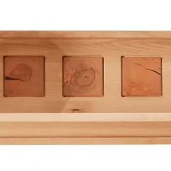 Wohnwand Möbelset aus Massivholz - Sarosca (vierteilig)^Wohnen