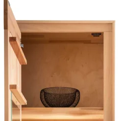 Wohnwand Möbelset aus Massivholz - Sarosca (vierteilig)^Wohnen