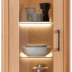 Wohnwand Möbelset aus Massivholz - Sarosca (vierteilig)^Wohnen