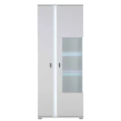 Wohnwand mit LED Licht Möbelset - Tirol (vierteilig)^Wohnen Hot