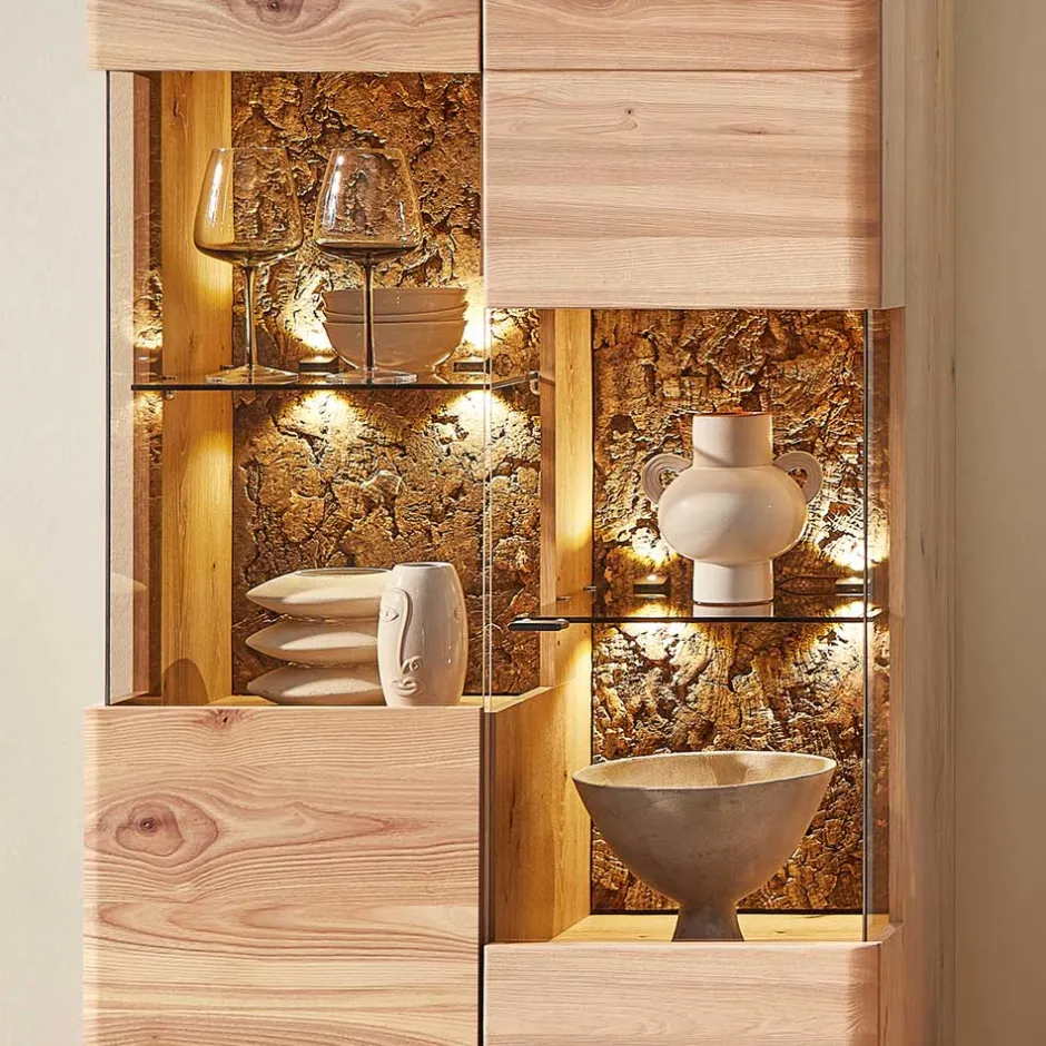 Wohnwand Wohnzimmer-Möbel Set - Cassna (dreiteilig)^Wohnen Online